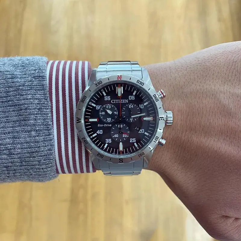 Citizen Sports Eco-Drive Chronograph Men's Watch- AT2520-89E